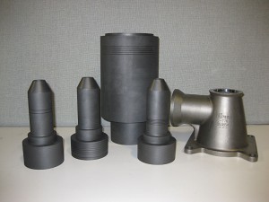 Graphite and Hastelloy Ejector Parts